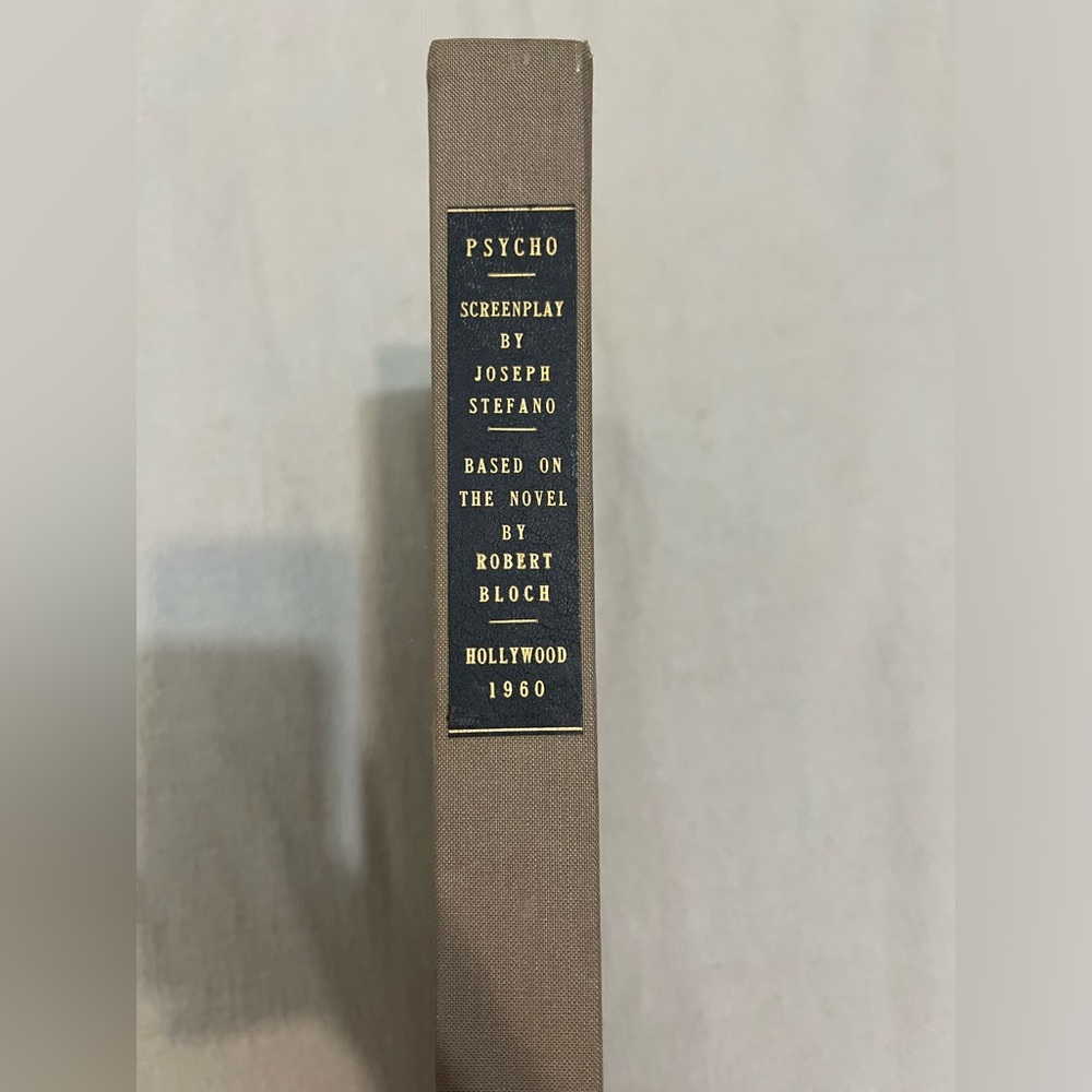 ❌SOLD❌Original Psycho Dialogue Movie Script Signed By Book Author Robert Bloch - Picture 2 of 14